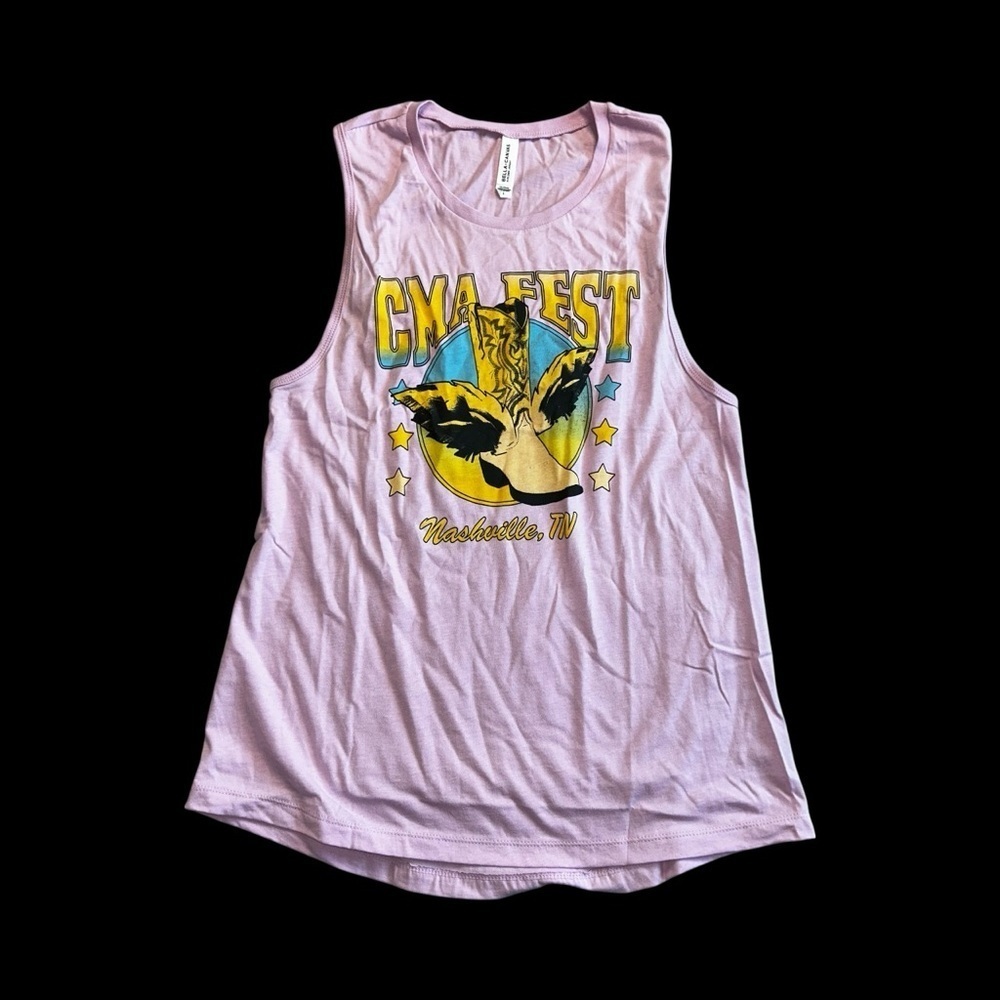 Lavender CMA Fest Tank Top